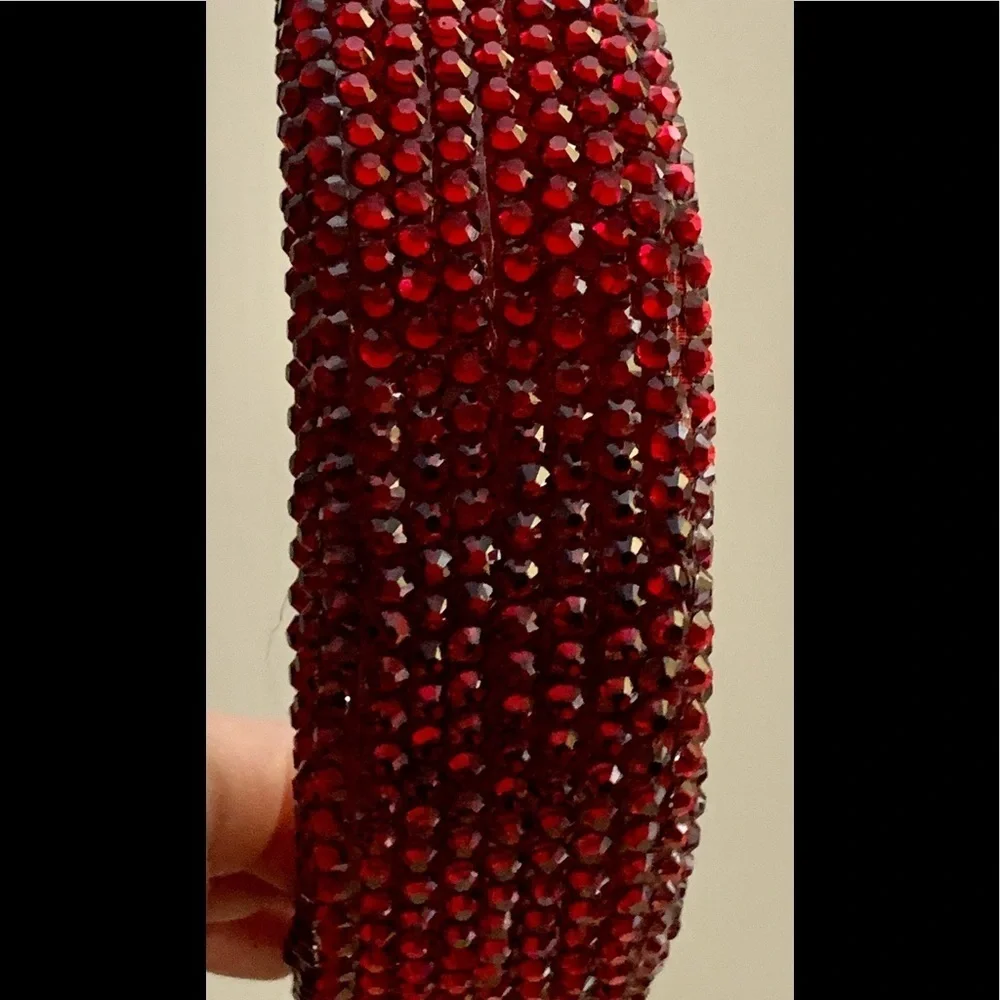 Super Elegant Red Headband to Enhance your Casual or Night Our Hair look